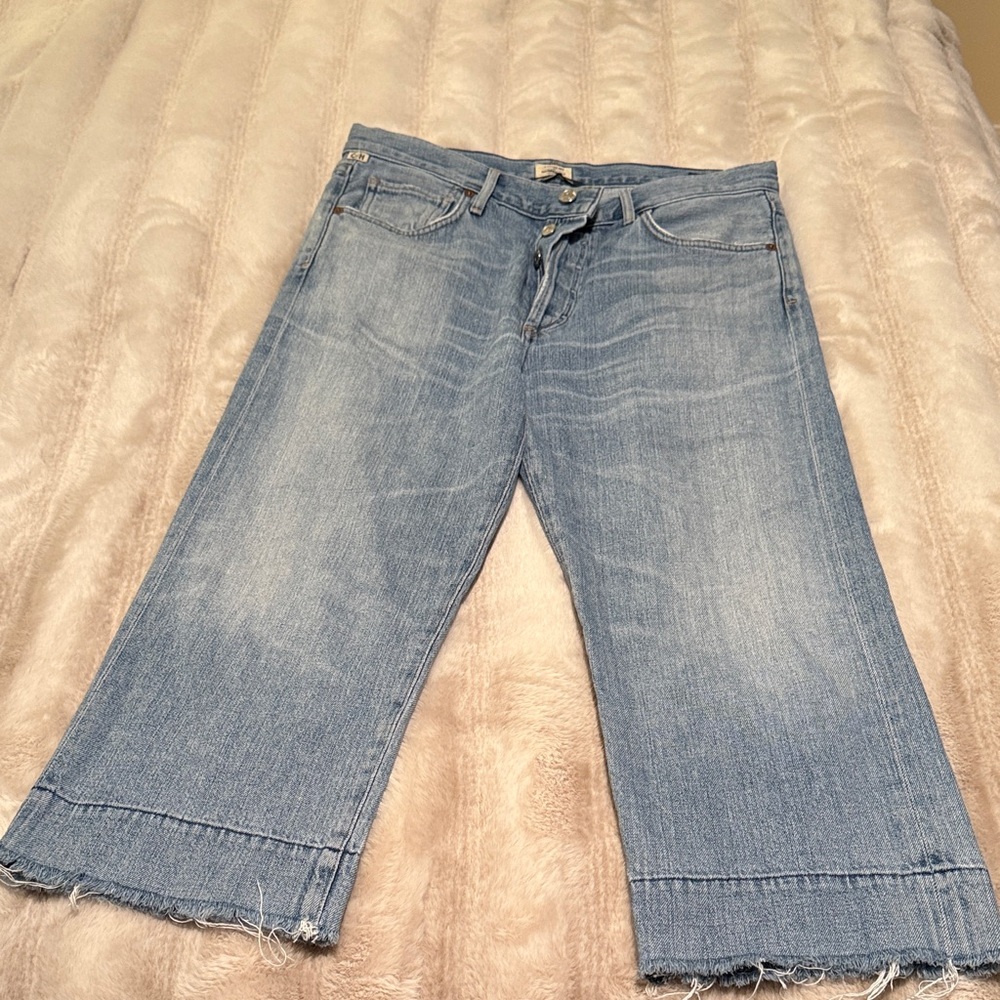 Citizens Of Humanity Cora Cropped Relaxed Undo Hem